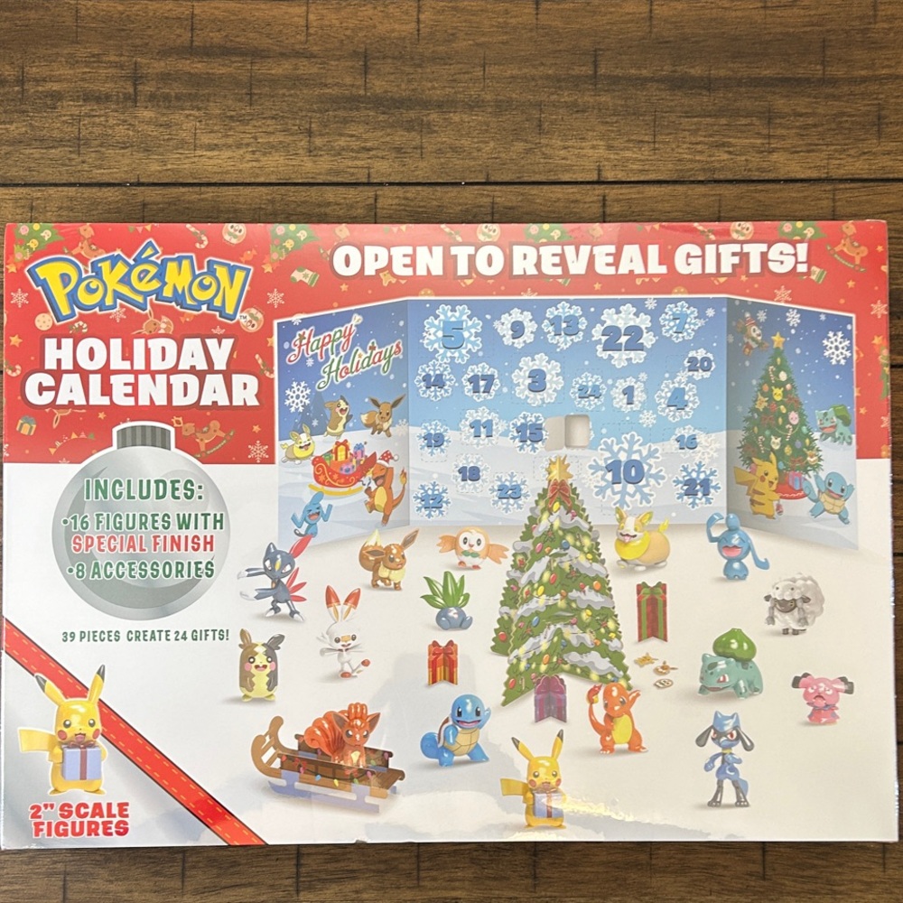 Pokemon Advent Holiday Calendar